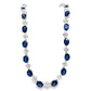 Sapphire and Diamond Necklace