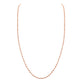 Rose Gold Diamonds by the Yard Necklace