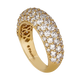 Small Dome Ring in Yellow Gold