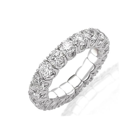 Picchiotti Xpandable™ 4.67CT Round Cut Eternity Ring