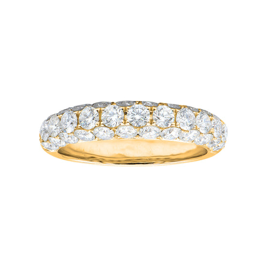 All Around Diamond Ring in Yellow Gold