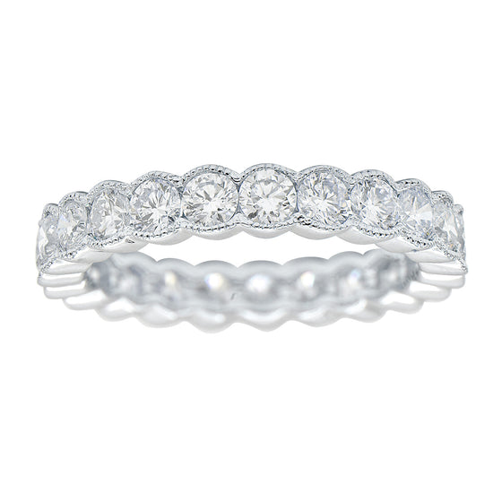 1.8CT White Diamond Band