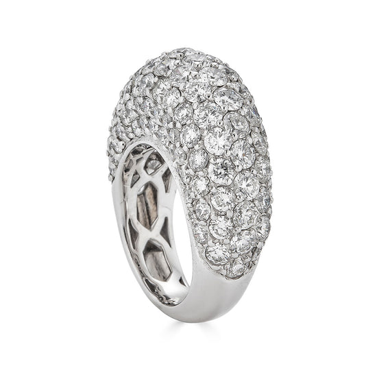 Piranesi Large Dome Ring in White