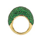 Piranesi Large Dome Ring in Tsavorite