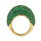 Large Dome Ring in Tsavorite