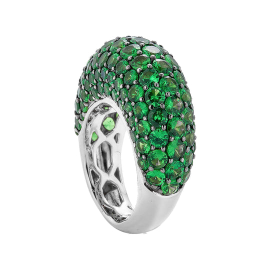 Piranesi Large Dome Ring in Tsavorite