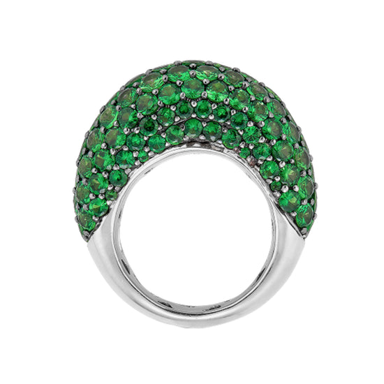 Piranesi Large Dome Ring in Tsavorite