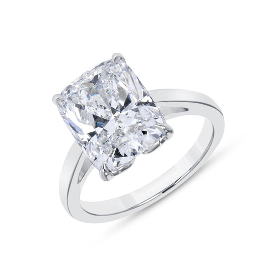 Cushion Cut Diamond Ring