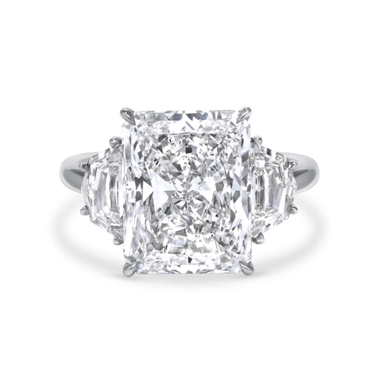 7CT Radiant Diamond Ring