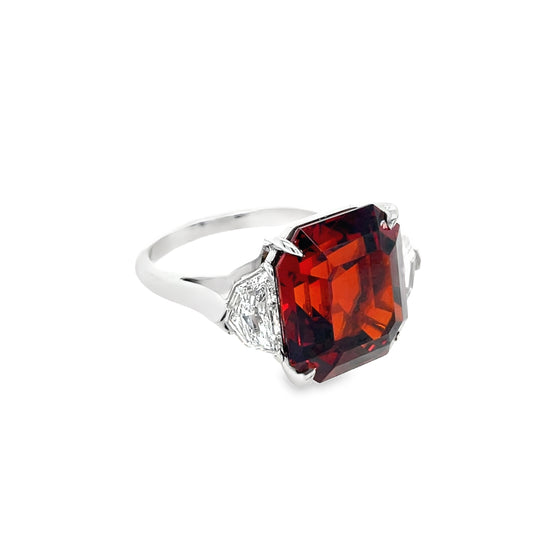 14.66CT Spessartine Garnet Ring