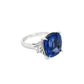 12.28CT Cushion Cut Sapphire Ring