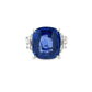 12.28CT Cushion Cut Sapphire Ring