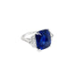 12.18CT Cushion Cut Sapphire Ring