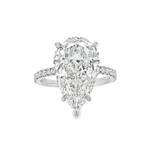 Pear Shape Diamond Ring