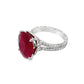 6.95CT Ruby Solitaire Ring