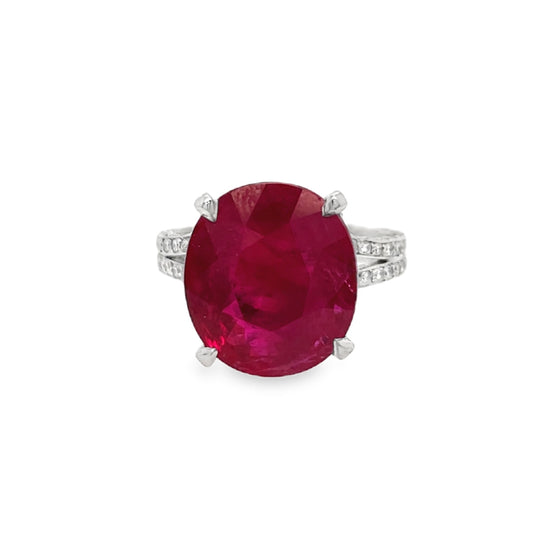 Piranesi 7CT Ruby Solitaire Ring