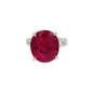 6.95CT Ruby Solitaire Ring