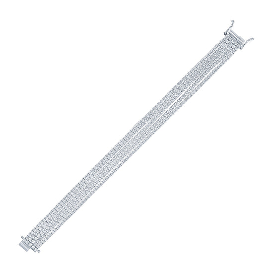 5 Row Diamond Bracelet