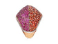 Piranesi Mosaique Ruby and Orange Sapphire Ring