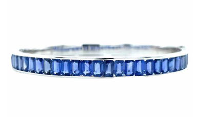 Piranesi Blue Sapphire Bangle