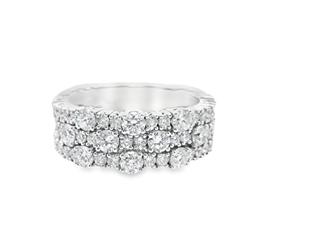 Stacked Diamond Ring