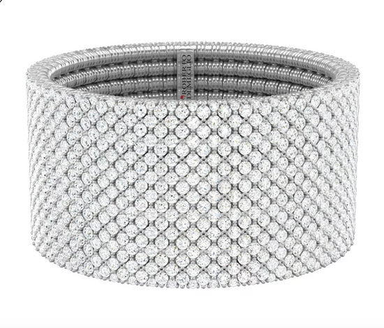Cashmere 10 Row Diamond Bracelet