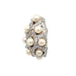 Pearl and Diamond Lattice Earrings