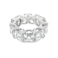Asscher Cut Diamond Eternity Ring