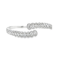 Charles Krypell Oval Diamond Bypass Bracelet