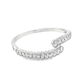 Charles Krypell Oval Diamond Bypass Bracelet