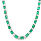 Emerald and Diamond Necklace