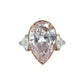10CT Faint Pink Pear Shaped Diamonds