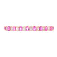Pink Sapphire and Diamond Alternating Bracelet