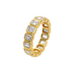 Emerald Cut Diamond Eternity Band
