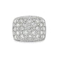 Five Row Diamond Ring