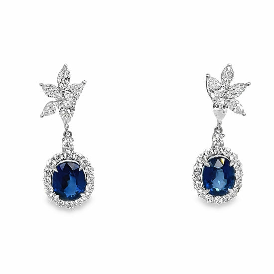 6CT Sapphire Earrings