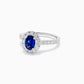 Oval Cut Sapphire Ring