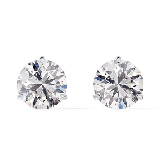 6CT Diamond Stud Earrings