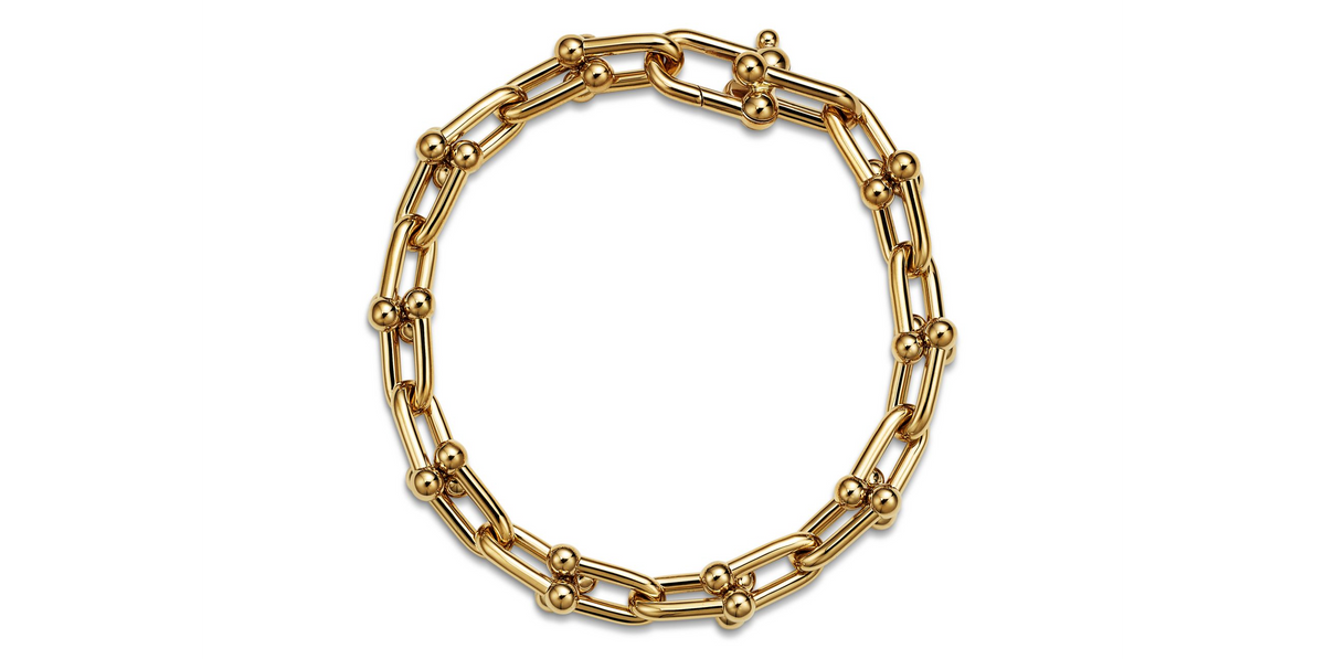 Yellow Gold Hardwear Link Bracelet – Brandon Boswell Diamonds Yellow Gold Hardwear Link Bracelet – Brandon Boswell Diamonds