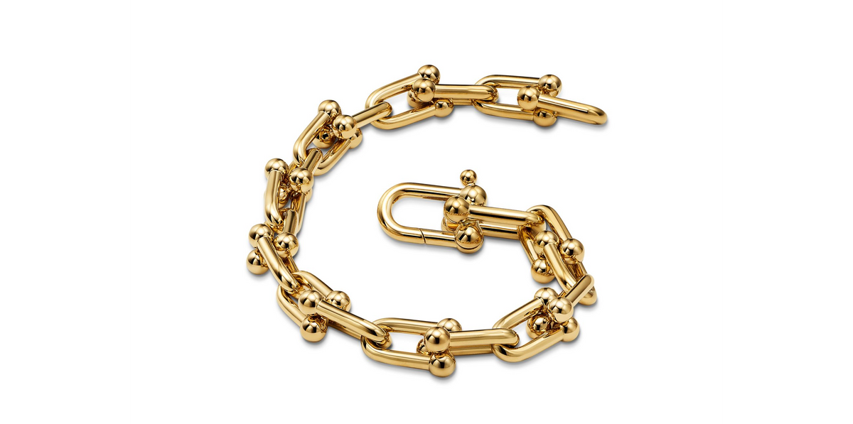 Yellow Gold Hardwear Link Bracelet – Brandon Boswell Diamonds Yellow Gold Hardwear Link Bracelet – Brandon Boswell Diamonds