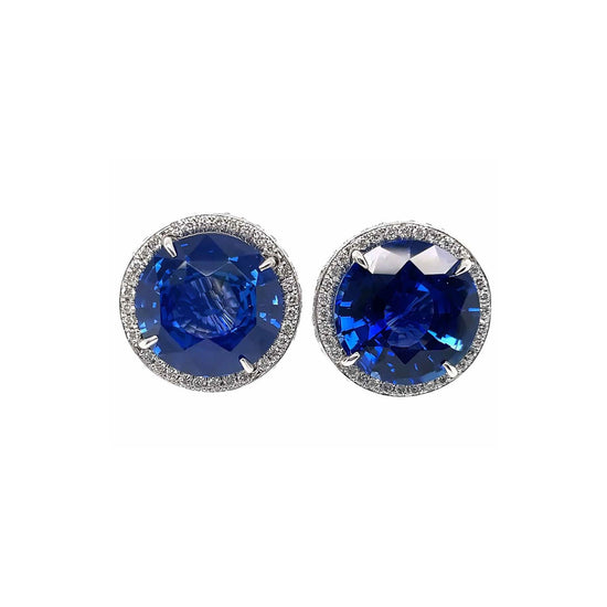 Sapphire Stud Earrings
