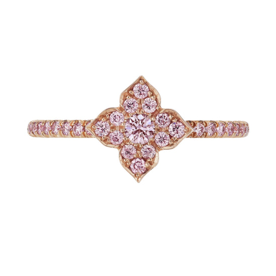 Argyle Pink Diamond Azalea Ring