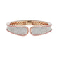 Argyle Pink Diamond Reverse Saddle Cuff