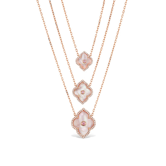 J Fine Krypell Les Fleurs Design Mini Necklace