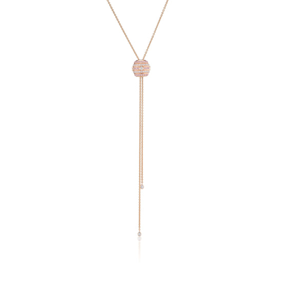 J Fine Diamond Lariat Necklace