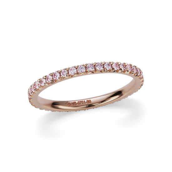 J Fine French Pave Diamond Band