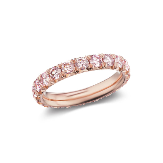 J Fine 1.6CT Argyle Diamond French Pave Band