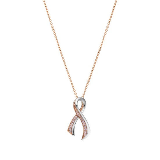 Argyle Breast Cancer Awareness Pendant