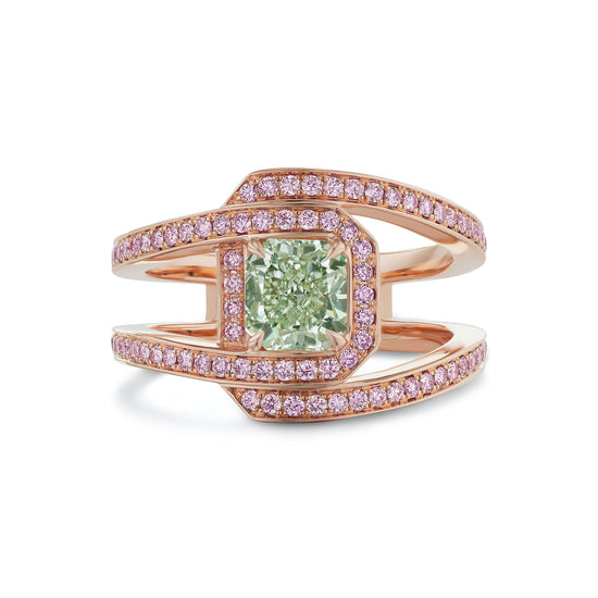 J Fine Cross Over Ring