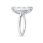 Emerald Cut Diamond Solitaire Ring